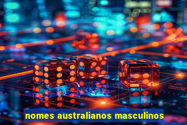 nomes australianos masculinos